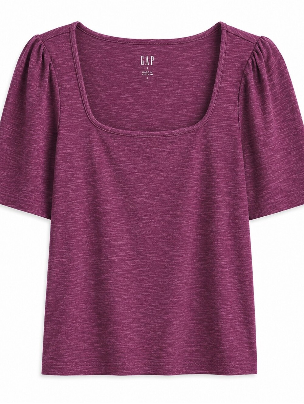 GAP Women's Purple Short Sleeve Top XL